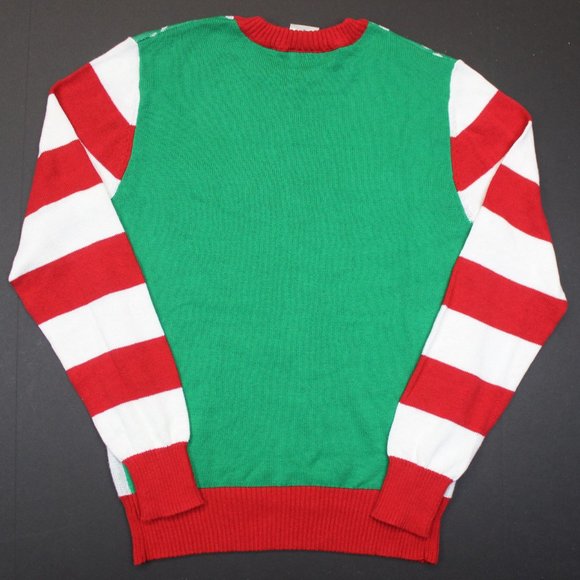 Peanuts Sweaters Peanuts Snoopy Christmas Lights Tacky Sweater M